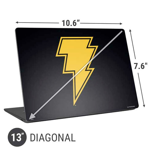 DC Comics Black Adam Classic Logo Universal Laptop 13in (10.6 x 7.6in) Skin